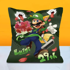 Super Mario Bros Pillow with Cover