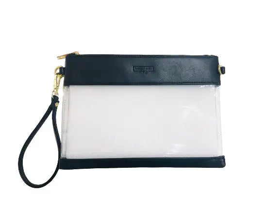 Clear Gameday Wristlet