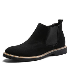 Men's Suede Chelsea Boots