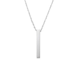 Trendy Stainless Steel Pillar Pendant For Men & Women