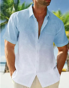 Trendy Hawaiian Short-Sleeved