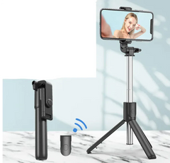 Snap & Share Tripod Stick ( Compatible with Apple,  Bluetooth Remote )